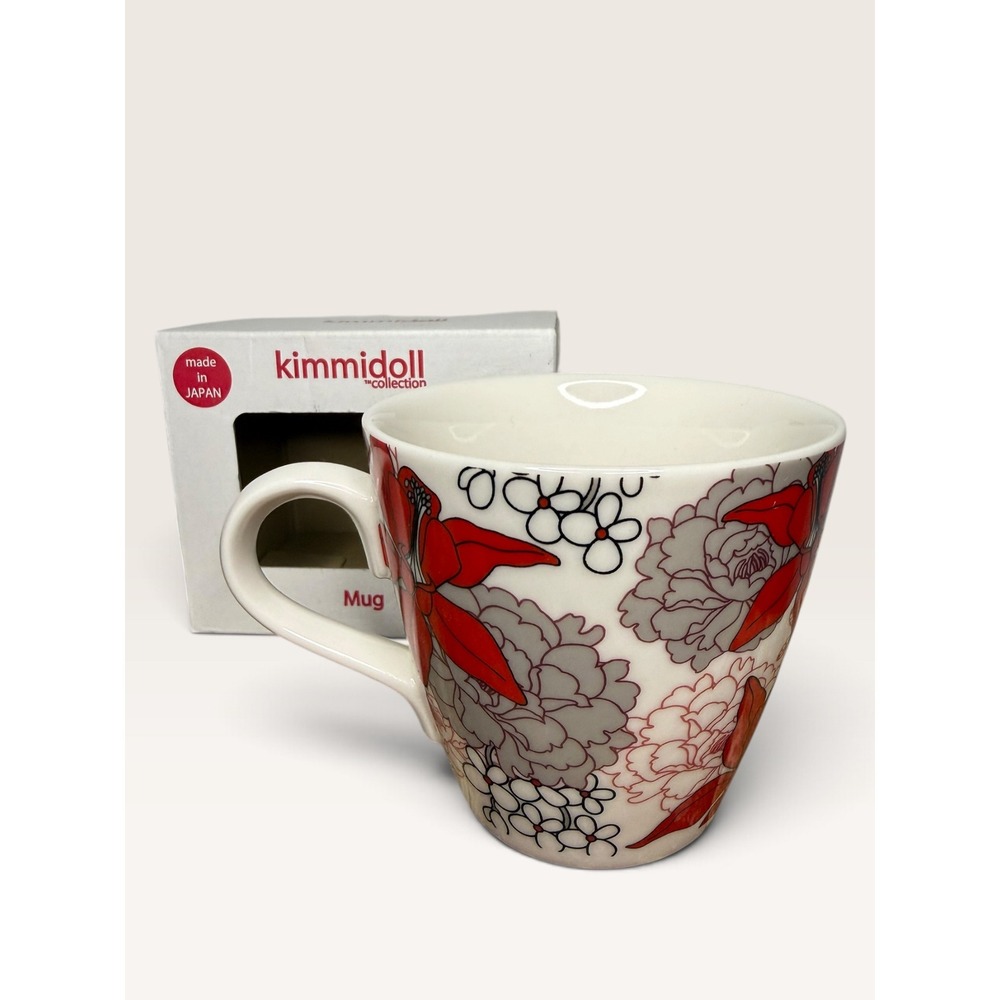 Kimmidoll Collection Mug Japan Kokeshi Doll NEW - Picture 3 of 6